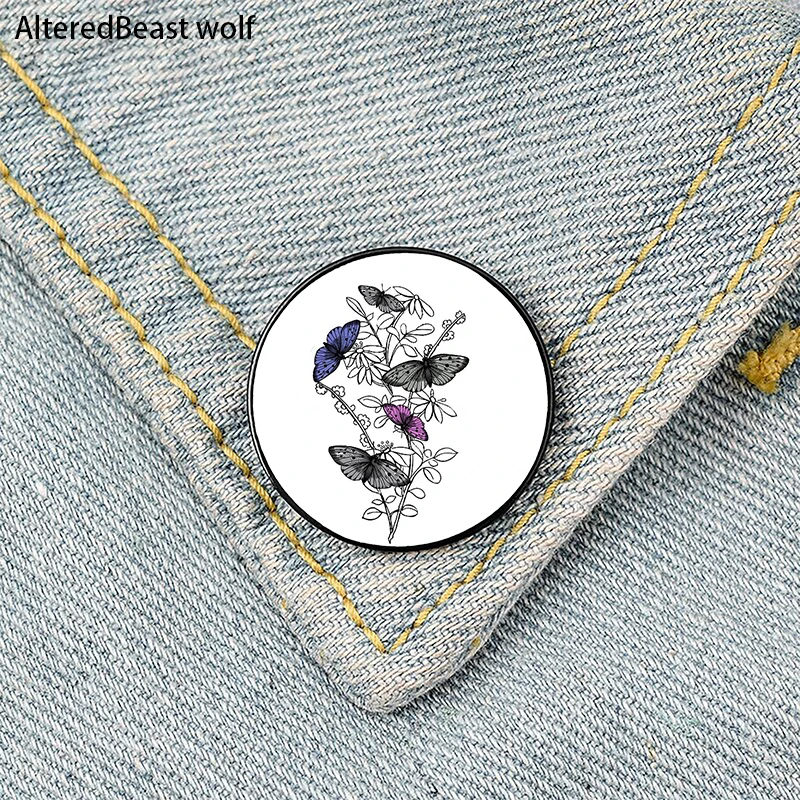 Androgynous Butterflies Pin Custom Brooches Shirt Lapel teacher tote Bag backpacks Badge Cartoon gift brooches pins for women
Androgynous Butterflies Pin Custom Brooches Shirt Lapel teacher tote Bag backpacks Badge Cartoon gift brooches pins for women