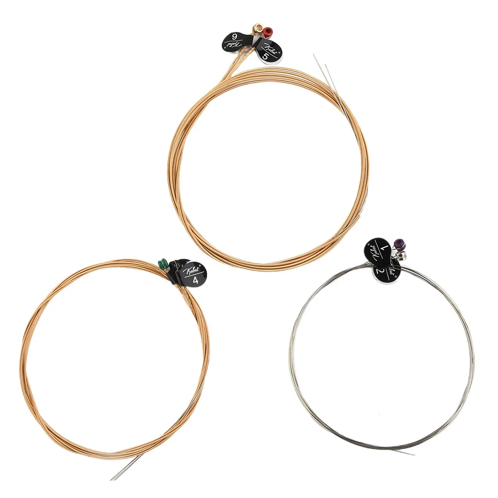 6Pcs/Set Acoustic Guitar Strings Parts Full Size 09-45 10-50 11-52 12-54 13-56 For Musical Instruments Guitars Strings Parts
6Pcs/Set Acoustic Guitar Strings Parts Full Size 09-45 10-50 11-52 12-54 13-56 For Musical Instruments Guitars Strings Parts
