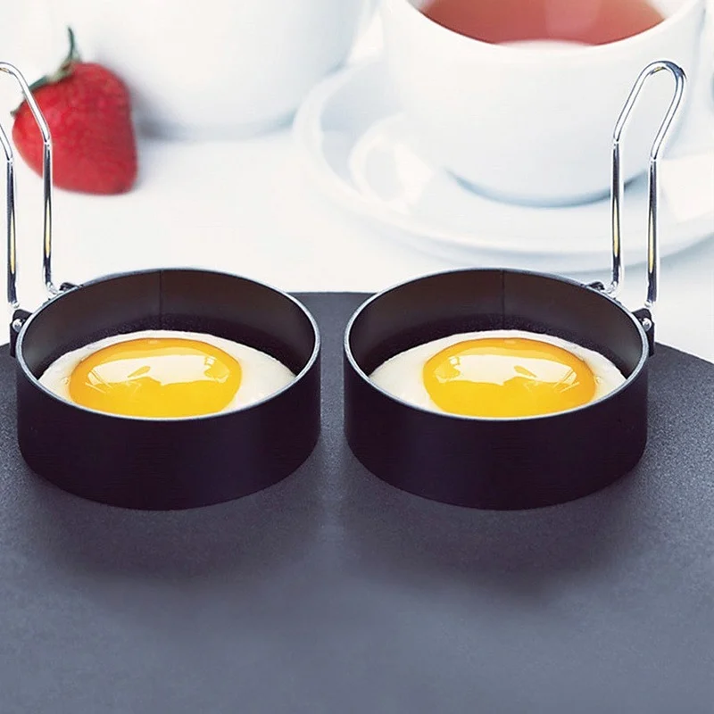 Stainless Steel DIY Breakfast Fried Egg Pancake Shaper Creative Omelette Mold Mould Frying Egg Tools Kitchen Accessories Gadget
Stainless Steel DIY Breakfast Fried Egg Pancake Shaper Creative Omelette Mold Mould Frying Egg Tools Kitchen Accessories Gadget