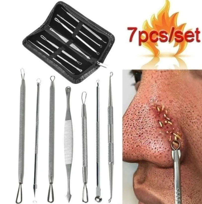 3 4 5 8 Pc Stainless Steel Blackhead Remover Tool Kit Face Massage Whitehead Pimple Spot Acne Extractor Face Massager
3 4 5 8 Pc Stainless Steel Blackhead Remover Tool Kit Face Massage Whitehead Pimple Spot Acne Extractor Face Massager