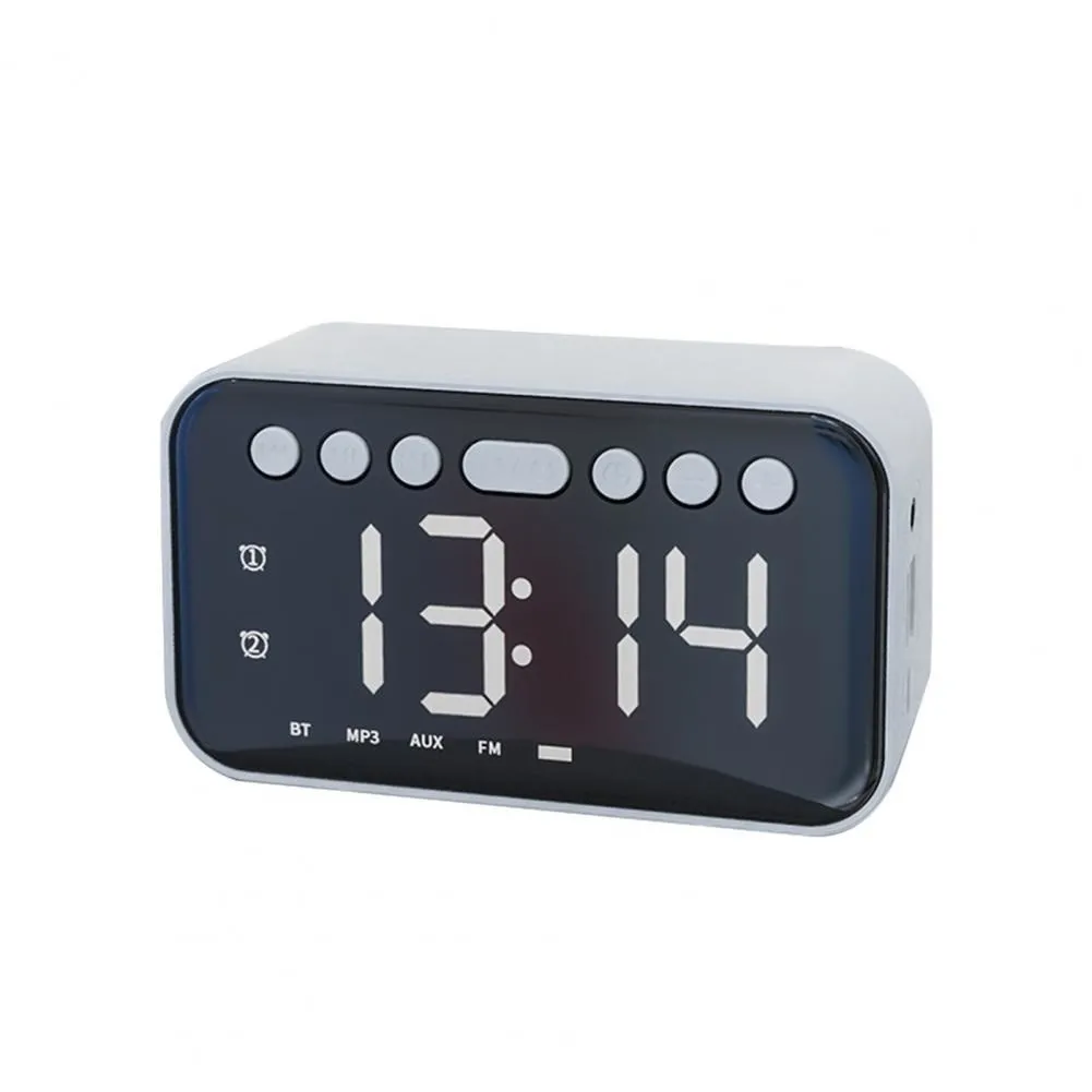 Wireless Bluetooth Speaker FM Radio Sound Box Desktop AI Smart Alarm Clock Subwoofer Music Player Bass Speakers Boom For Xiaomi
Wireless Bluetooth Speaker FM Radio Sound Box Desktop AI Smart Alarm Clock Subwoofer Music Player Bass Speakers Boom For Xiaomi