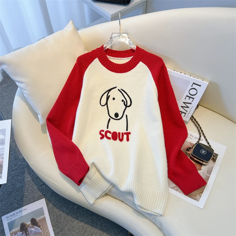 Новинка 2023, милый мягкий свитер Sanrios в стиле преппи для девочек, милый свободный трикотажный топ с вырезом лодочкой в стиле аниме «Мой Мелоди...
Новинка 2023, милый мягкий свитер Sanrios в стиле преппи для девочек, милый свободный трикотажный топ с вырезом лодочкой в стиле аниме «Мой Мелоди...