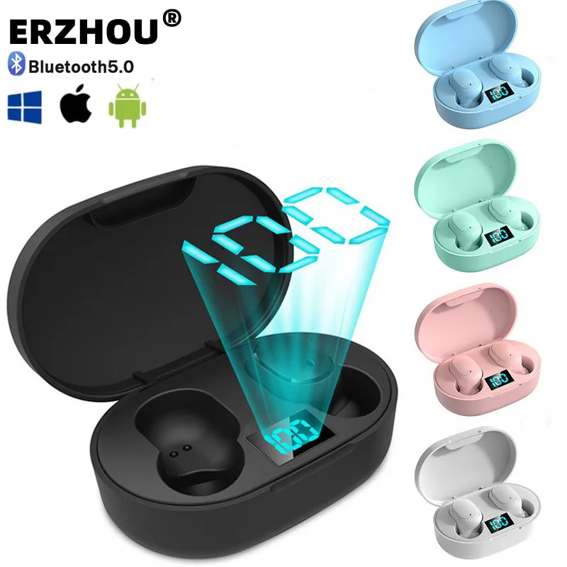 E6S TWS Bluetooth 5.1 Wireless Headphone Earphones Sport Macaron Color Earpieces For Huawei Iphone OPPO Xiaomi Music Headset
E6S TWS Bluetooth 5.1 Wireless Headphone Earphones Sport Macaron Color Earpieces For Huawei Iphone OPPO Xiaomi Music Headset