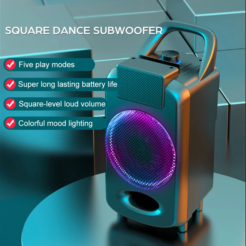 Lanyue A37 Bluetooth Compatible Speaker Portable Card-Inserting Audio Desktop Overweight Subwoofer Luminous Outdoor Card Speaker
Lanyue A37 Bluetooth Compatible Speaker Portable Card-Inserting Audio Desktop Overweight Subwoofer Luminous Outdoor Card Speaker