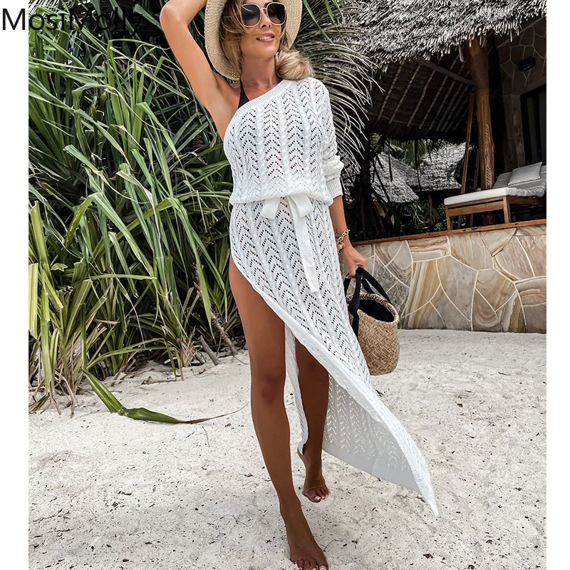 MosiMolly 2022 Boho Beach Dress Lace Crochet Dress One Shoulder Split Midid Dress Holiday Dress
MosiMolly 2022 Boho Beach Dress Lace Crochet Dress One Shoulder Split Midid Dress Holiday Dress