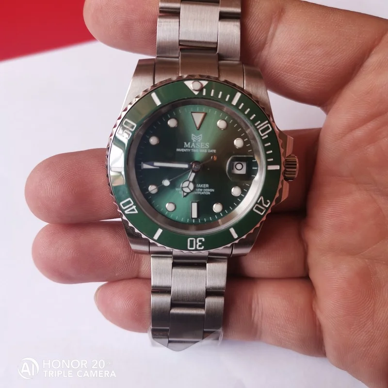men automatic mechanical ceramics watches Movement full stainless steel wristwatches luminous watch montre de luxe
men automatic mechanical ceramics watches Movement full stainless steel wristwatches luminous watch montre de luxe