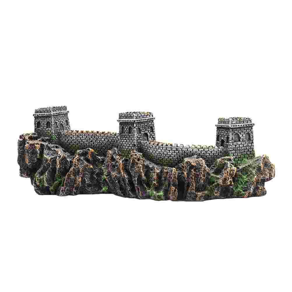 Aquarium Great Wall Rockery Shaped Tank Decoration Aquarium Ornament Resin Bridge Landscape Decor The Great Wall Miniature
Aquarium Great Wall Rockery Shaped Tank Decoration Aquarium Ornament Resin Bridge Landscape Decor The Great Wall Miniature