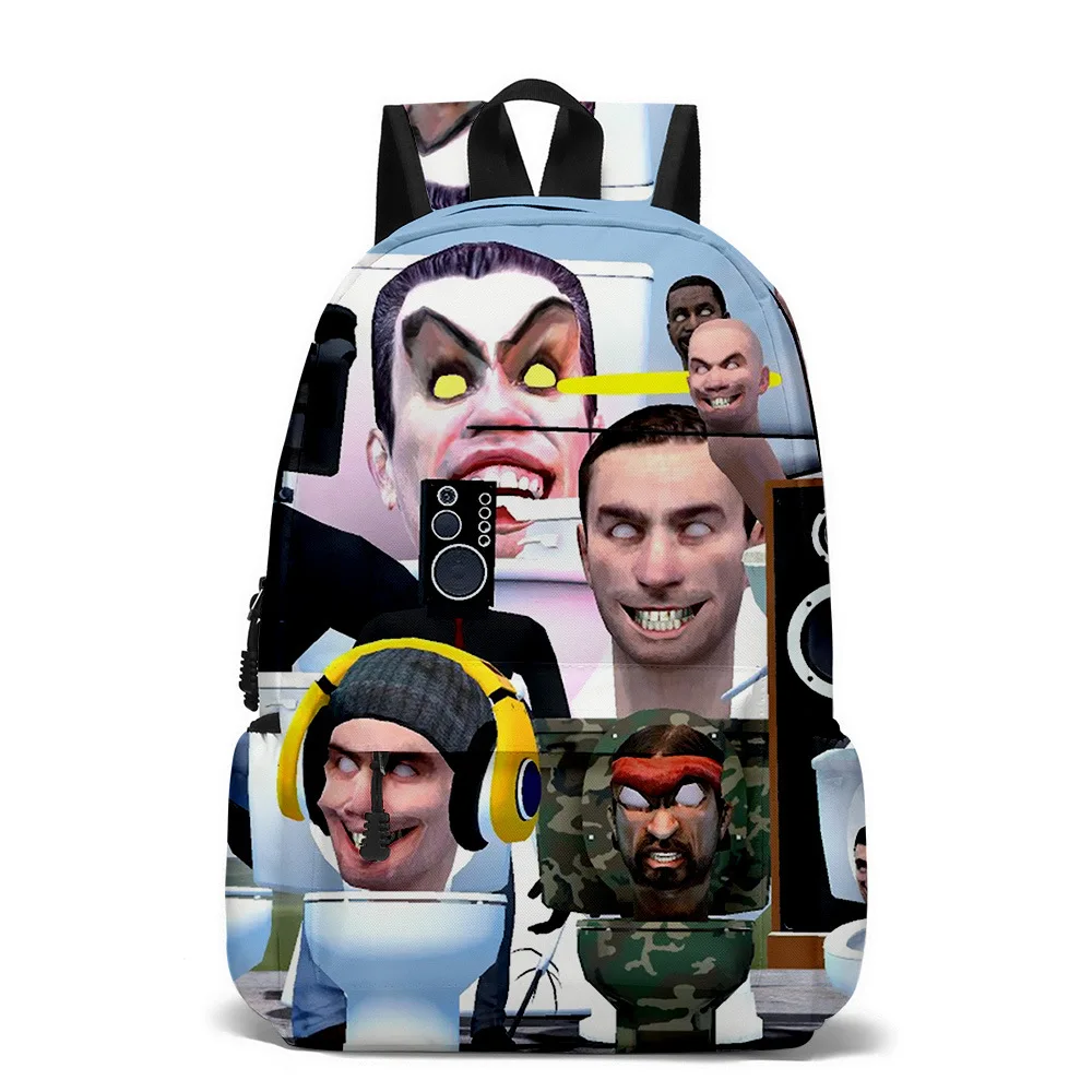 3D Game New Product Skibidi Toilet Toilet Person Backpack Primary and Middle School Students School Bag Children's Cartoon
3D Game New Product Skibidi Toilet Toilet Person Backpack Primary and Middle School Students School Bag Children's Cartoon