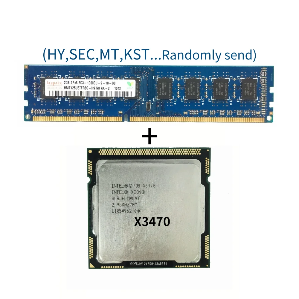DDR3 2G 1333Mhz with X3470 2.933 GHz Quad-Core Eight-Thread 95W CPU Processor 8M 95W LGA 1156
DDR3 2G 1333Mhz with X3470 2.933 GHz Quad-Core Eight-Thread 95W CPU Processor 8M 95W LGA 1156