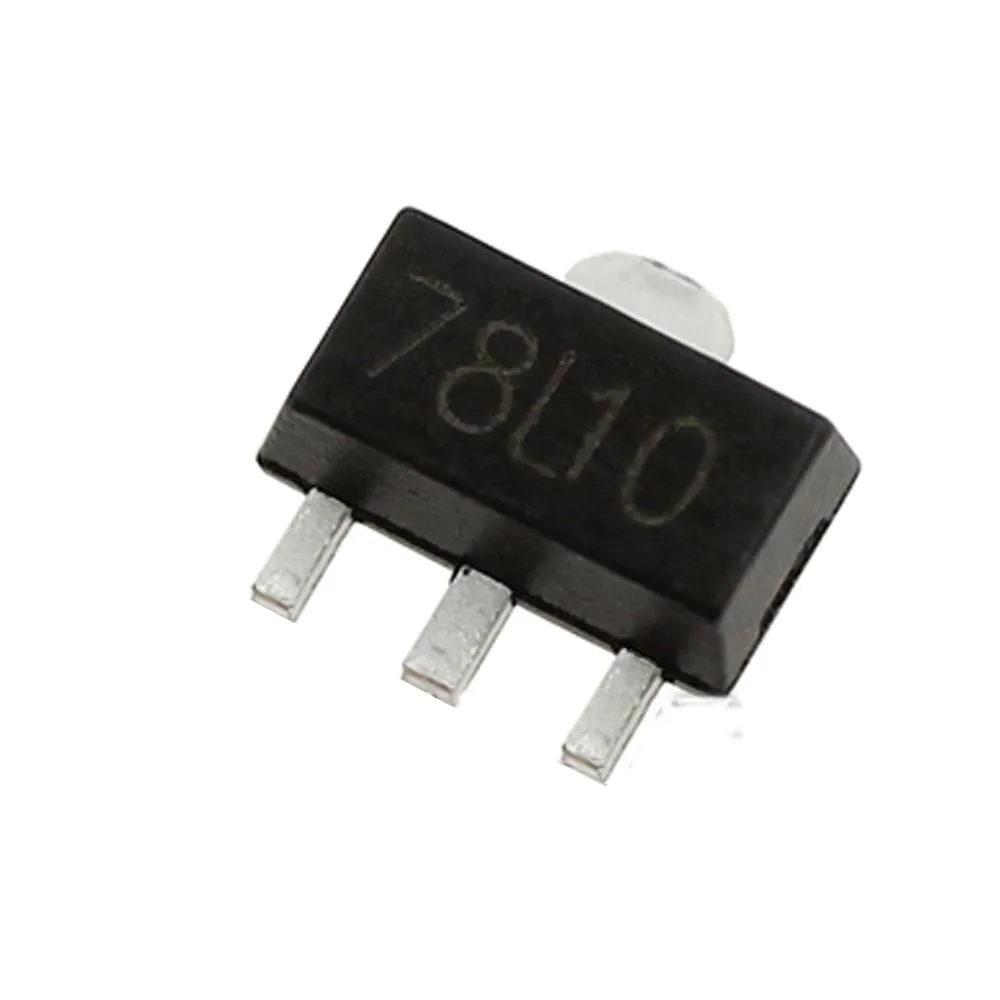 20pcs/lot New SMD regulator tube 78L10 SOT-89 10V three-terminal regulator 10V
20pcs/lot New SMD regulator tube 78L10 SOT-89 10V three-terminal regulator 10V