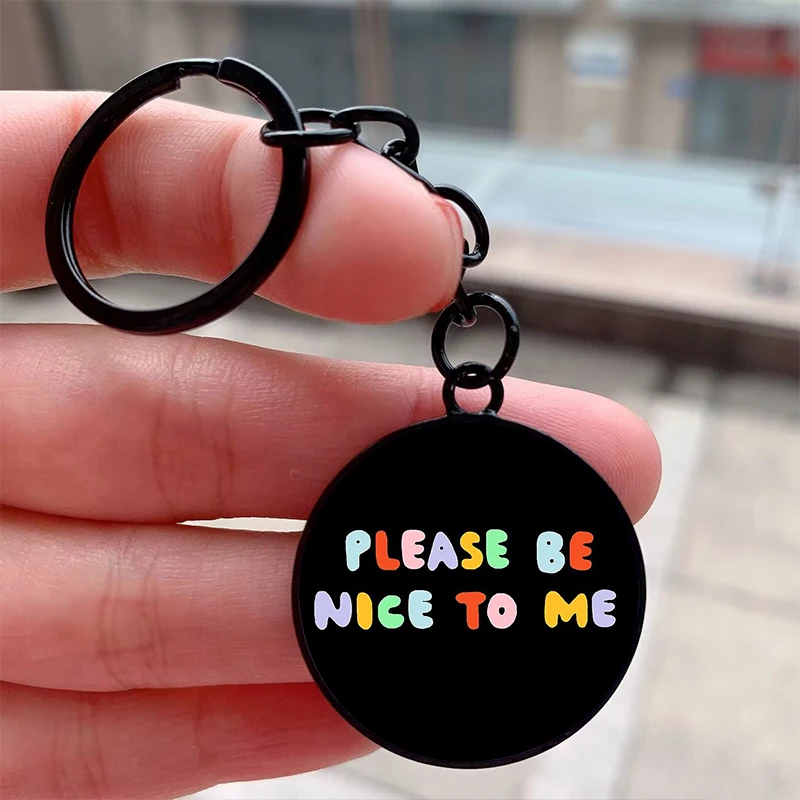 Fashion Please Be Nice To Me Advice Cool Motorcycle Car Backpack Chaveiro Keychain Friend’s Keyring Gifts Accessories
Fashion Please Be Nice To Me Advice Cool Motorcycle Car Backpack Chaveiro Keychain Friend’s Keyring Gifts Accessories
