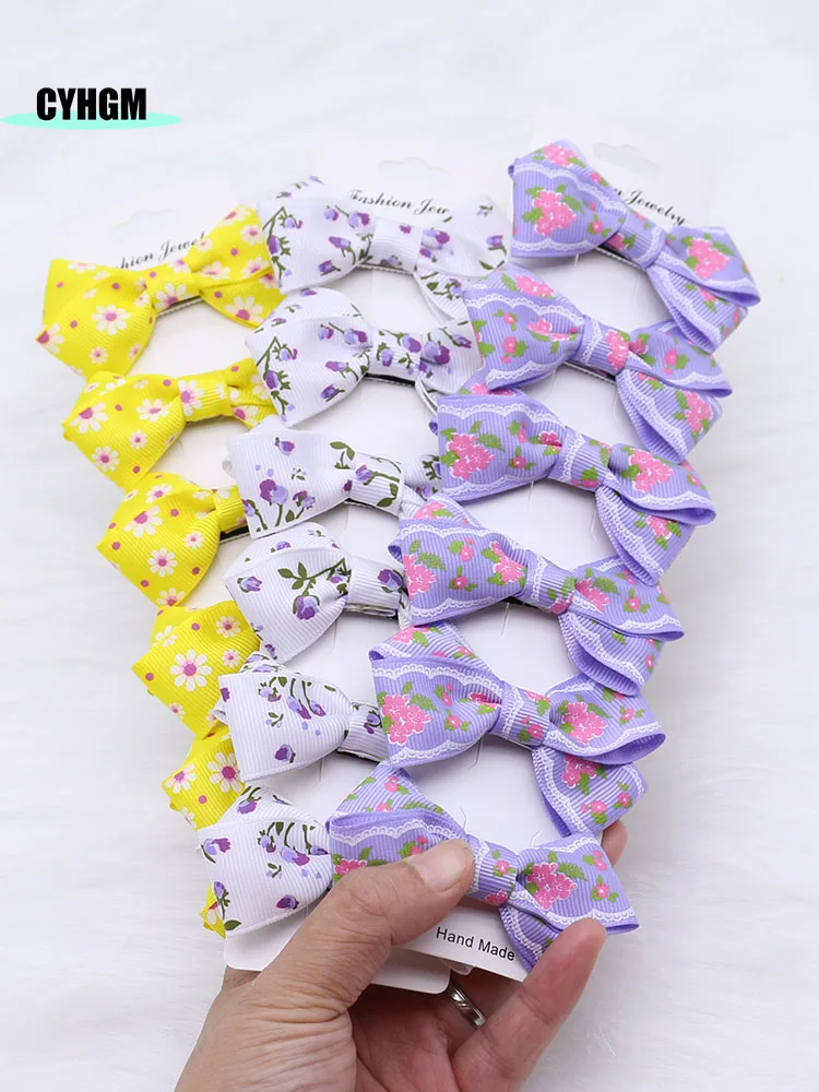 6pcs/lot Fashion handmade new ribbon hair clips for girls ladies silk hairpins cute Barrettes Women's Hair Accessories B01-1
6pcs/lot Fashion handmade new ribbon hair clips for girls ladies silk hairpins cute Barrettes Women's Hair Accessories B01-1