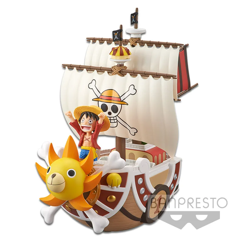 Original One Piece Sunny Figure Monkey D Luffy Thousand Sunny Ship Going Merry WCF MEGA 19cm Action Figure Model
Original One Piece Sunny Figure Monkey D Luffy Thousand Sunny Ship Going Merry WCF MEGA 19cm Action Figure Model