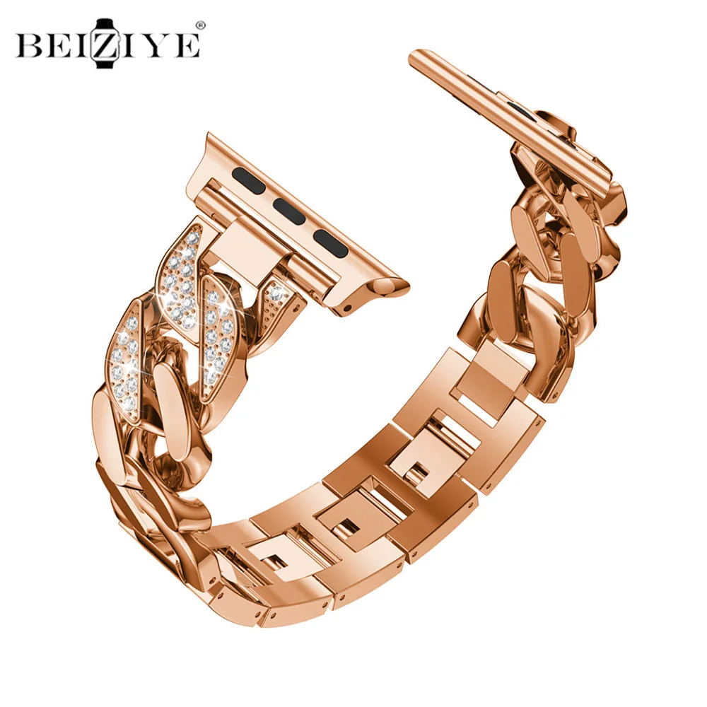 Women Ladies Bracelet for Apple Watch Band Series 7 6 SE 5 4 3 Diamond Cowboy Chain Strap 41mm 45mm 40mm 44mm 42/38mm Metal Belt
Women Ladies Bracelet for Apple Watch Band Series 7 6 SE 5 4 3 Diamond Cowboy Chain Strap 41mm 45mm 40mm 44mm 42/38mm Metal Belt