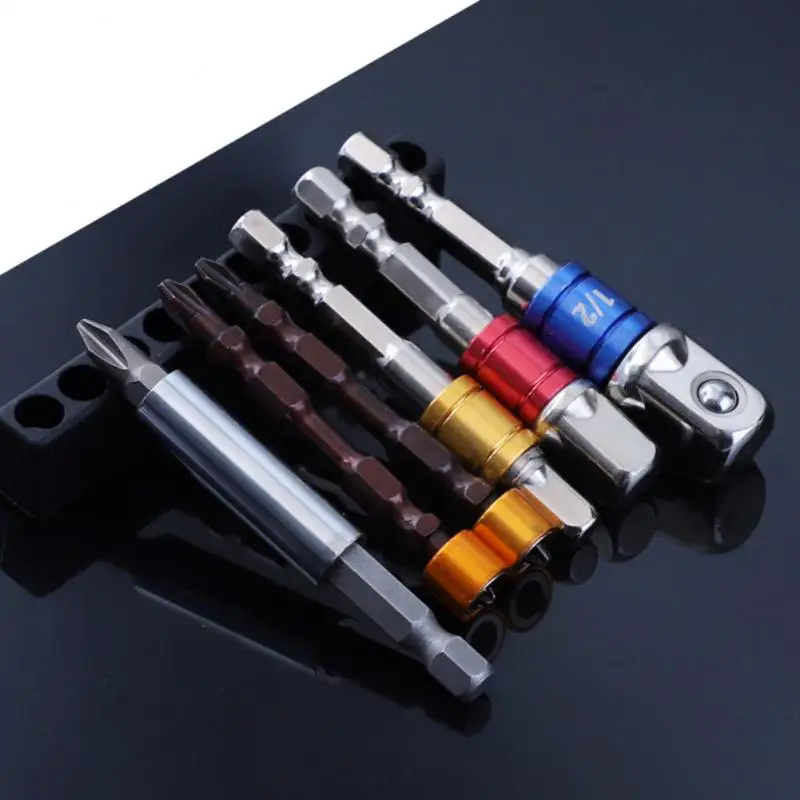 6 Pcs Extension Drill Bits Bar Drill Socket Adapter Impact Drill Socket Adapter 1/4 3/8 1/2 Size Hex Shank Square Head Drill Bit
6 Pcs Extension Drill Bits Bar Drill Socket Adapter Impact Drill Socket Adapter 1/4 3/8 1/2 Size Hex Shank Square Head Drill Bit
