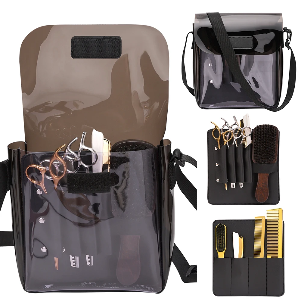 PVC Hair Scissors Holster with Waist Belt Professional Hair Stylist Tools Bag Hairdressing Comb Brush Storage Pouch
PVC Hair Scissors Holster with Waist Belt Professional Hair Stylist Tools Bag Hairdressing Comb Brush Storage Pouch
