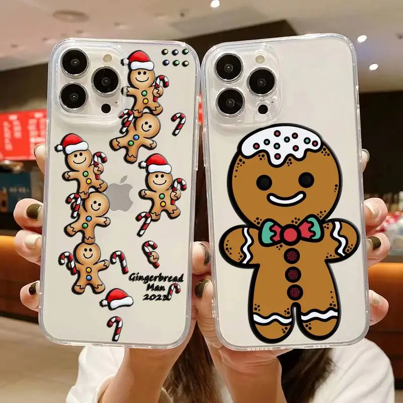 Cute Gingerbread Man Phone Case For iphone 14 Plus 13 12 11 Pro Max Mini X XS XR Soft Transparent Cover
Cute Gingerbread Man Phone Case For iphone 14 Plus 13 12 11 Pro Max Mini X XS XR Soft Transparent Cover