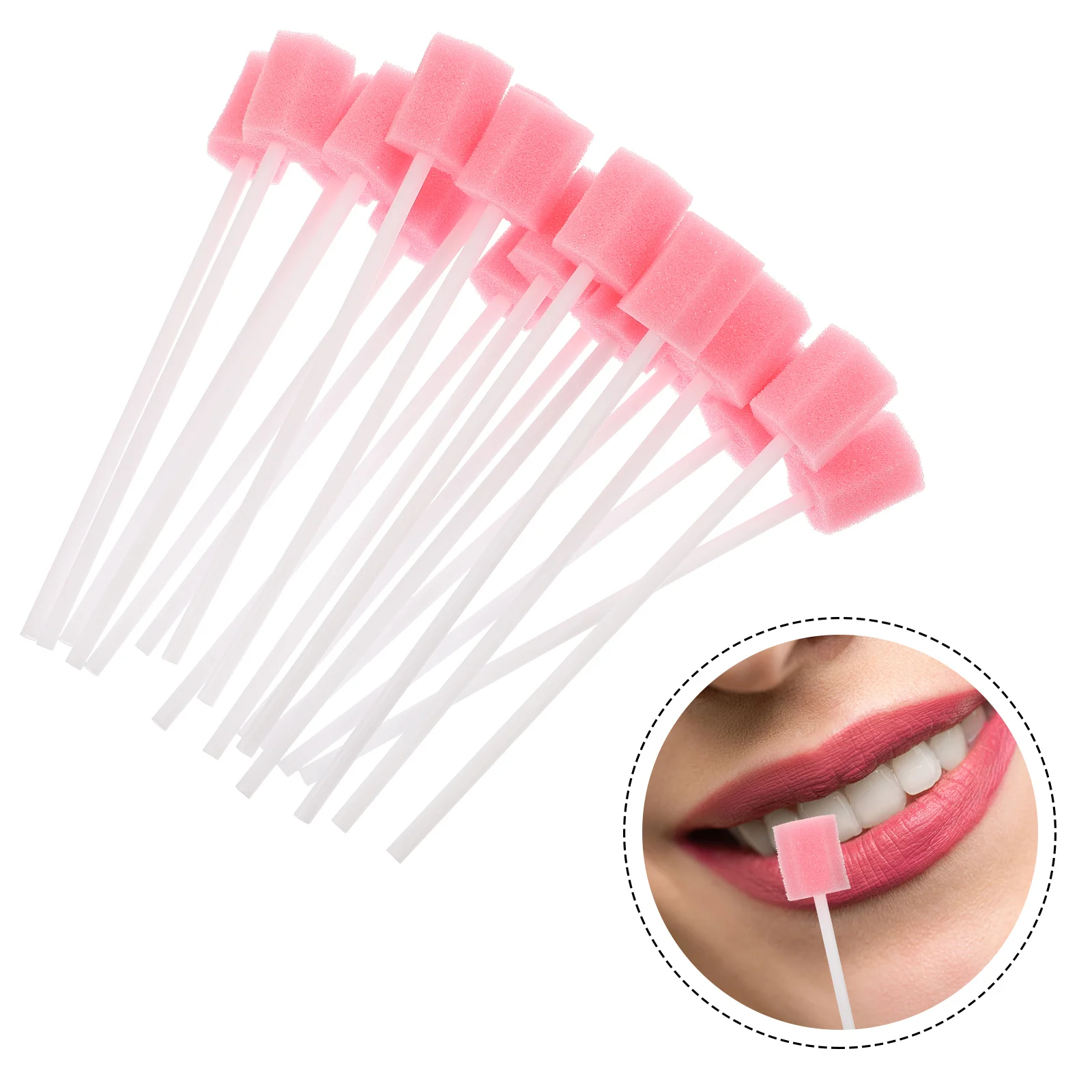 100Pcs Oral Care Sponge Brushes Mouth Swabs Cleaning Oral Brushes Cleaning Swabs
100Pcs Oral Care Sponge Brushes Mouth Swabs Cleaning Oral Brushes Cleaning Swabs