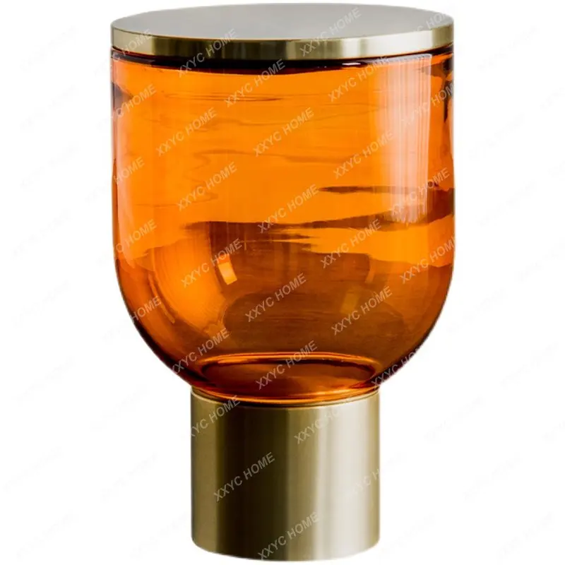 Beishi Model Room round Tea Table Light Luxury Color Glass Side Table Creative Designer Coffee Table
Beishi Model Room round Tea Table Light Luxury Color Glass Side Table Creative Designer Coffee Table