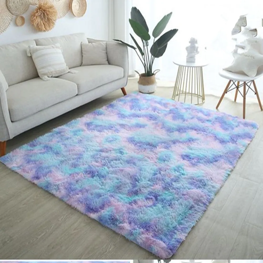 Tie-dye Living Room Area Rug Colorful Shaggy Fluffy Bedroom Carpet Long Hair Kids Play Mat Kitchen Bath Rugs Bathroom Floor Mat
Tie-dye Living Room Area Rug Colorful Shaggy Fluffy Bedroom Carpet Long Hair Kids Play Mat Kitchen Bath Rugs Bathroom Floor Mat