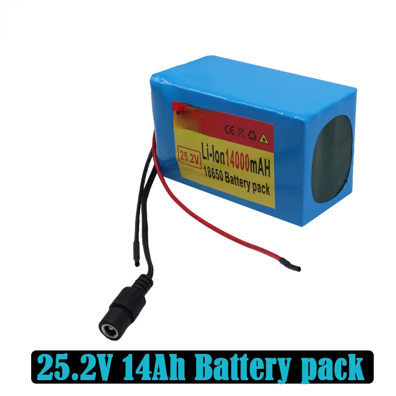 

100% New 24V 14ah 6S3P 18650 Battery Lithium Battery 25,2 V 18000mah Electric Bike / Electric Bike / Li Ion Akku