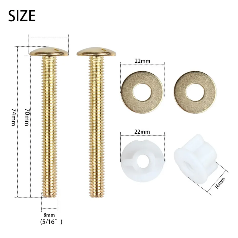 Tank Bolt Fixing Screws Washer Toilet Cistern To Toilet Pan Fittings Sealing Kit Close Coupling Bolts For Washing Room Hardware
Tank Bolt Fixing Screws Washer Toilet Cistern To Toilet Pan Fittings Sealing Kit Close Coupling Bolts For Washing Room Hardware