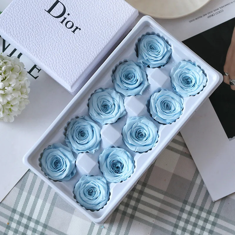 12/10Pcs B Grade 3-4Cm Preserved Flowers Immortal Roses Wedding Party Mother'S Day Gift Diy Immortal Flower Material Gift Box
12/10Pcs B Grade 3-4Cm Preserved Flowers Immortal Roses Wedding Party Mother'S Day Gift Diy Immortal Flower Material Gift Box