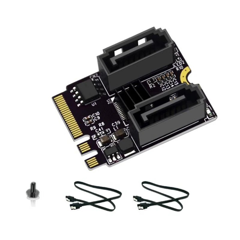 M2 To SATA3.0 Expansion Card KEY A + E WIFI M.2 To SATA Hard Disk Adapter Card Without Driver Installation JMB582 Chip
M2 To SATA3.0 Expansion Card KEY A + E WIFI M.2 To SATA Hard Disk Adapter Card Without Driver Installation JMB582 Chip