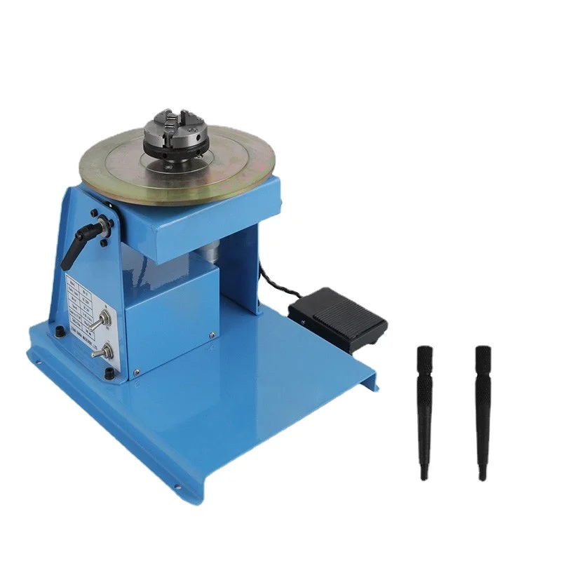 Portable Dislodgement Machine 10kg Small Welding Turntable Automatic Circular Seam Welding Turntable with 65 Chuck 
Portable Dislodgement Machine 10kg Small Welding Turntable Automatic Circular Seam Welding Turntable with 65 Chuck