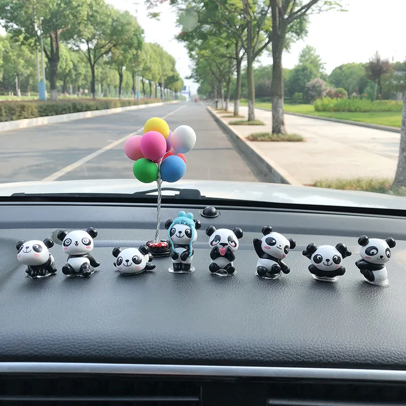 Creative Panda Car Decoration Diy Cartoon Dashboard Toy Car Auto Interior Supplies Cute Ambient Accessories 8pcs/Lot
Creative Panda Car Decoration Diy Cartoon Dashboard Toy Car Auto Interior Supplies Cute Ambient Accessories 8pcs/Lot