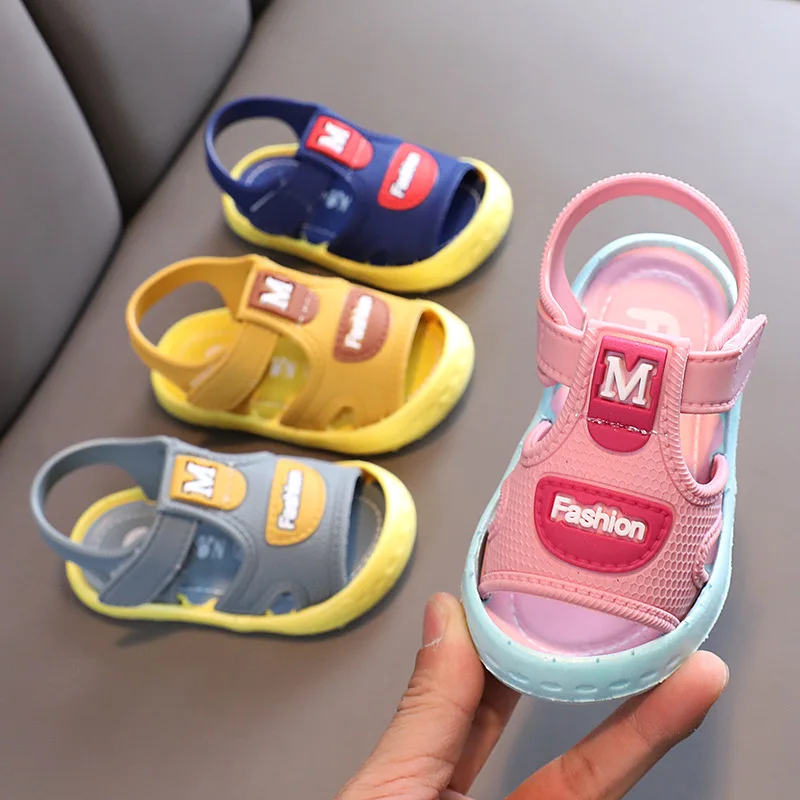 2022Summer Baby Boys Girls Sandals Toddler Shoes Soft-Soled Flat Rubber Fashion Sports Casual Beach Cute Sandals
2022Summer Baby Boys Girls Sandals Toddler Shoes Soft-Soled Flat Rubber Fashion Sports Casual Beach Cute Sandals