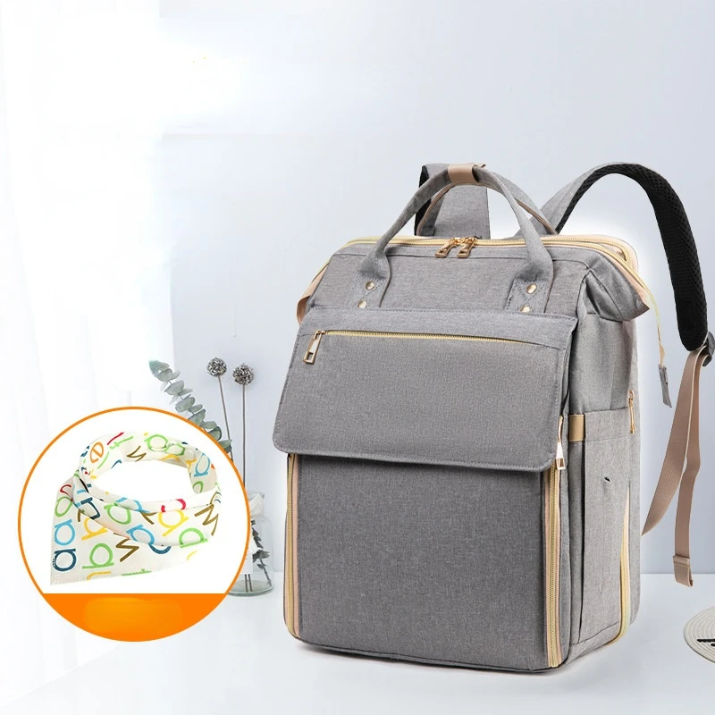 Travel Outdoor Diaper Bag Baby Backpack with Folding Chair Seat Changing Pad USB Charging Port Sacs De Couche
Travel Outdoor Diaper Bag Baby Backpack with Folding Chair Seat Changing Pad USB Charging Port Sacs De Couche
