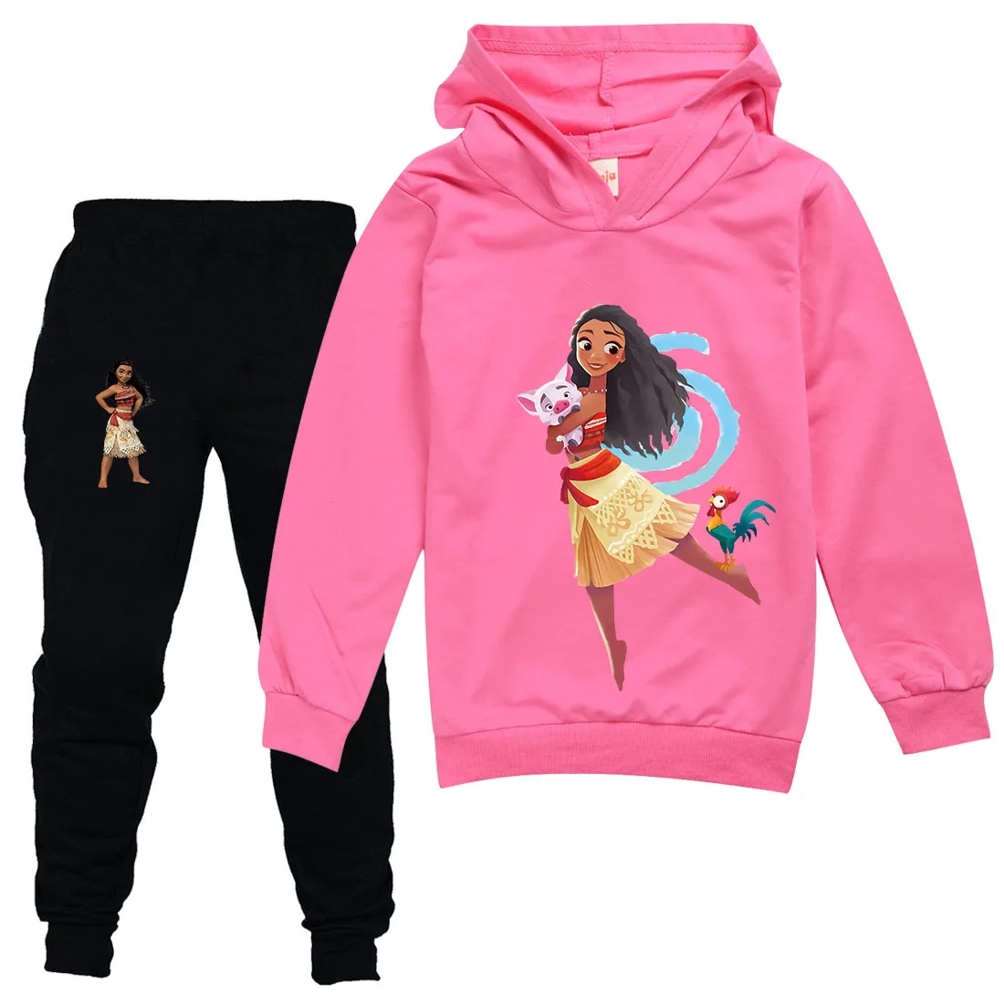 Moana Hoodie Kids Hoody Pullover Sweatshirt Pants 2pcs Set Boys Long Sleeve Sportswear Toddler Girls Outfits Children's Clothing
Moana Hoodie Kids Hoody Pullover Sweatshirt Pants 2pcs Set Boys Long Sleeve Sportswear Toddler Girls Outfits Children's Clothing