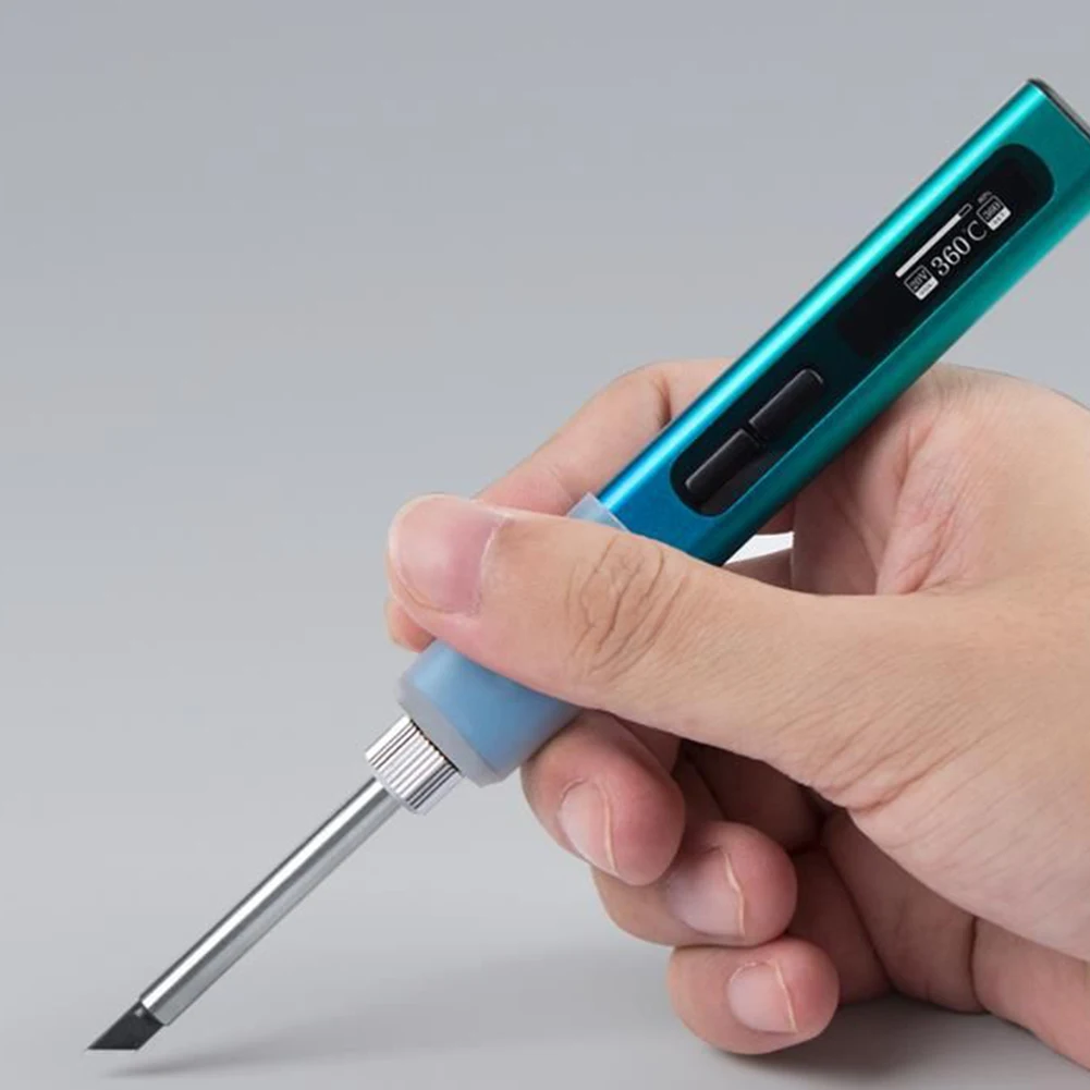 Aluminum Display LED Soldering Iron Host Electric Iron LED Smart Soldering Temperature 65W Adjustable Desoldering
Aluminum Display LED Soldering Iron Host Electric Iron LED Smart Soldering Temperature 65W Adjustable Desoldering