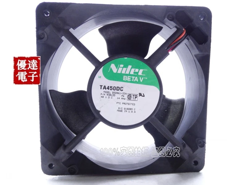 BRAND NEW ORIGINAL 120*120*38MM Cooling Fan AUC1212DE B1238B12L B31256-56 B31257-16A B31257-68 B32861-10A
BRAND NEW ORIGINAL 120*120*38MM Cooling Fan AUC1212DE B1238B12L B31256-56 B31257-16A B31257-68 B32861-10A