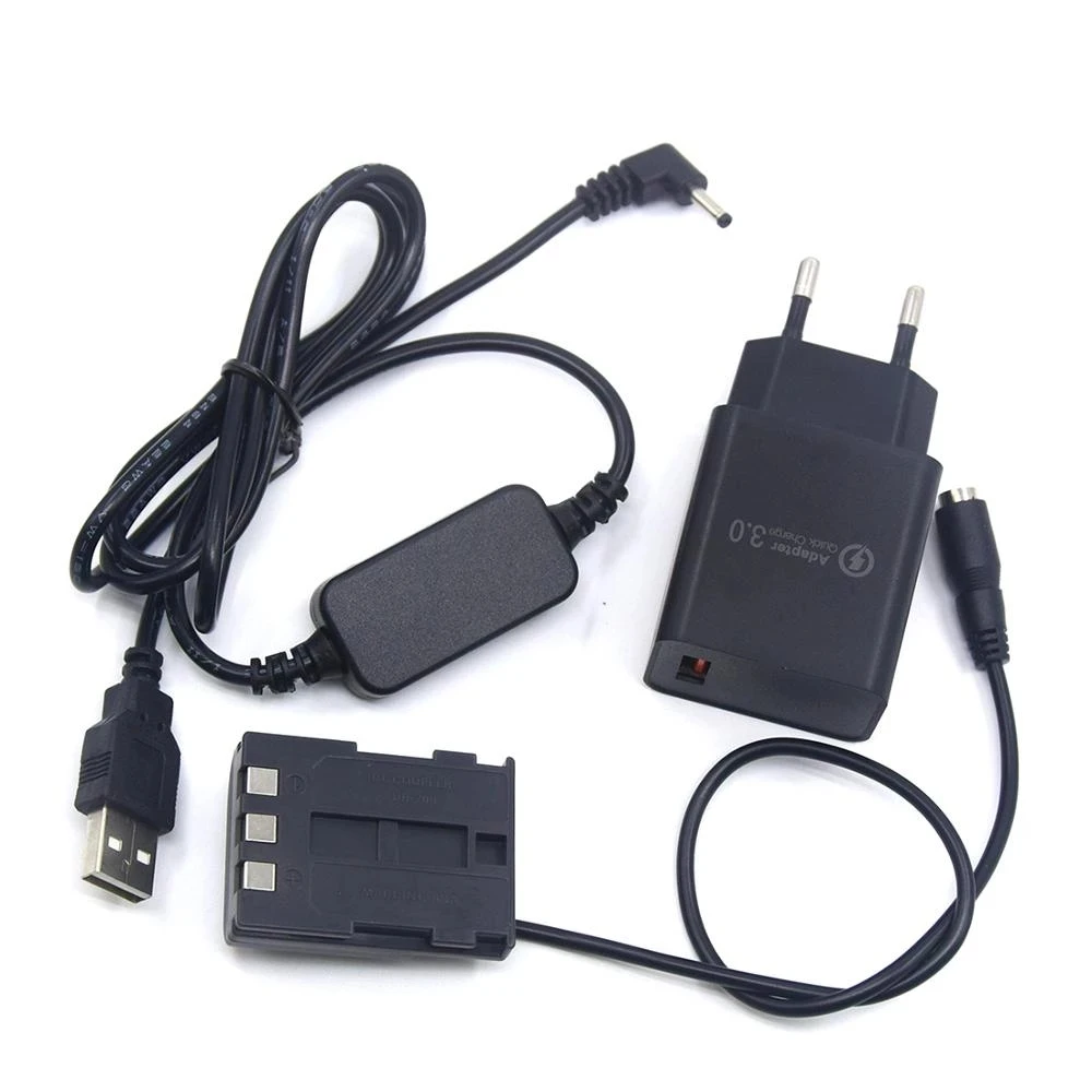 QC3.0 USB Charger+ACK-DC20 USB Cable+DR-20 DC Coupler BG-E3 NB2LH NB-2L Fake Battery For Canon G7 G9 S80 EOS 350D 400D XT
QC3.0 USB Charger+ACK-DC20 USB Cable+DR-20 DC Coupler BG-E3 NB2LH NB-2L Fake Battery For Canon G7 G9 S80 EOS 350D 400D XT
