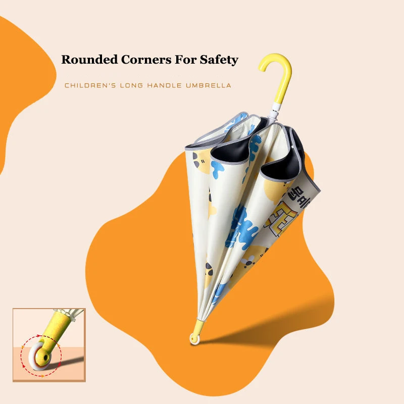 Darling Family Cute Cartoon Children Umbrella Rounded Corner Long Handle Umbrella Sunshade Creative Umbrella With Wheels Whistle
Darling Family Cute Cartoon Children Umbrella Rounded Corner Long Handle Umbrella Sunshade Creative Umbrella With Wheels Whistle