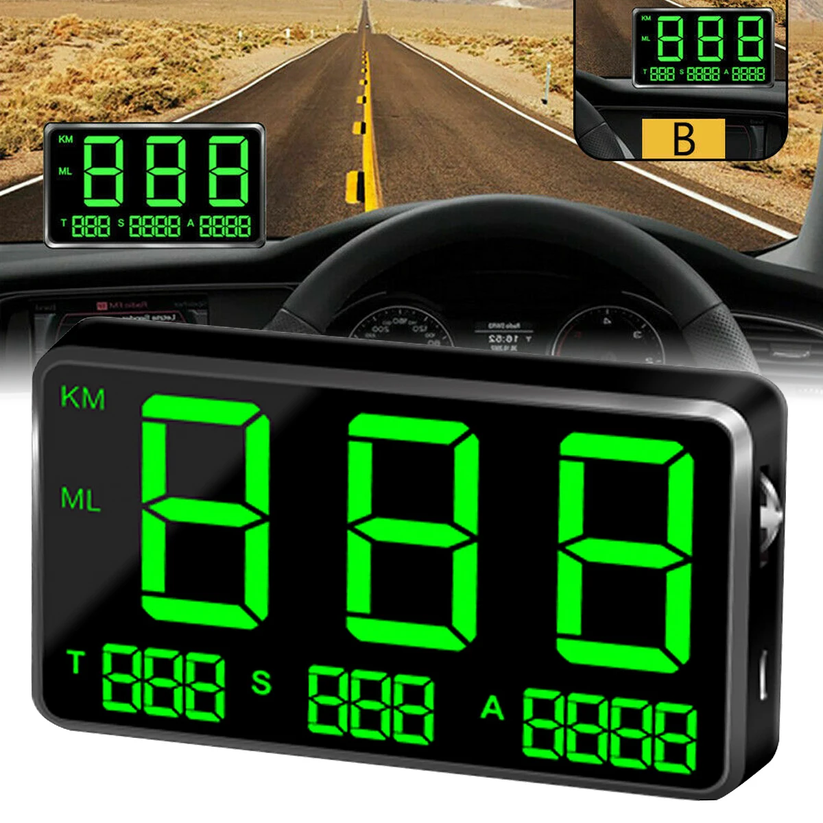 2022 New Speedometer Digital Display Universal Digital Speed Display HUD Display Car Head Up Display with Over Speed Alarm Car
2022 New Speedometer Digital Display Universal Digital Speed Display HUD Display Car Head Up Display with Over Speed Alarm Car