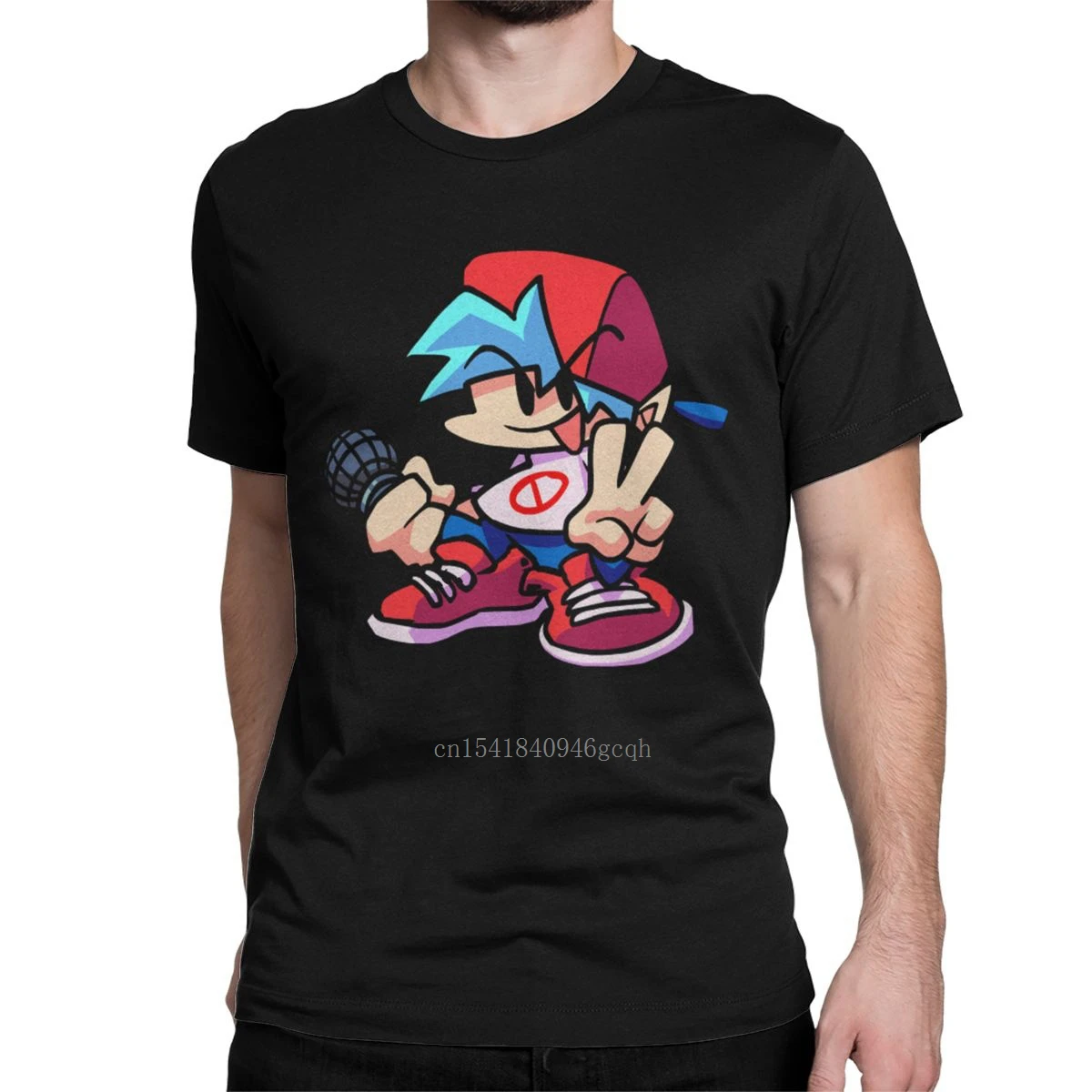 Friday Night Funkin Men T Shirt Harajuku Anime Creative Tees Short Sleeve Round Neck T-Shirts Pure Cotton Original Clothes
Friday Night Funkin Men T Shirt Harajuku Anime Creative Tees Short Sleeve Round Neck T-Shirts Pure Cotton Original Clothes