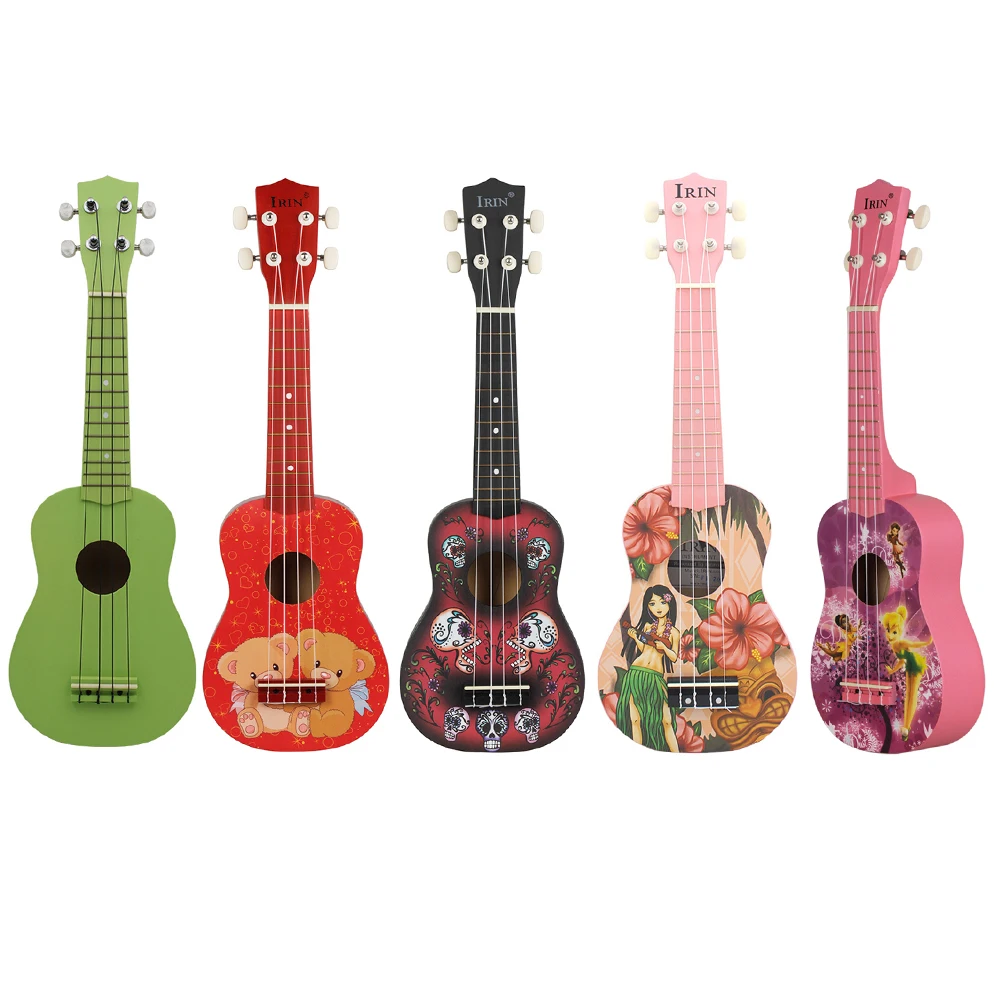 21 inch Ukulele Basswood Cartoon Painted Colorful 4 String Hawaiian Mini Guitarra Stringed Musical Gifts Instruments for Beginne
21 inch Ukulele Basswood Cartoon Painted Colorful 4 String Hawaiian Mini Guitarra Stringed Musical Gifts Instruments for Beginne