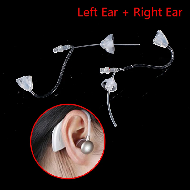 2Pcs Left Right Ear Hearing Aid Replacement Tube Earphone Hearing Amplifier Tool for Clinical Single Use Eartips Various Sizes
2Pcs Left Right Ear Hearing Aid Replacement Tube Earphone Hearing Amplifier Tool for Clinical Single Use Eartips Various Sizes