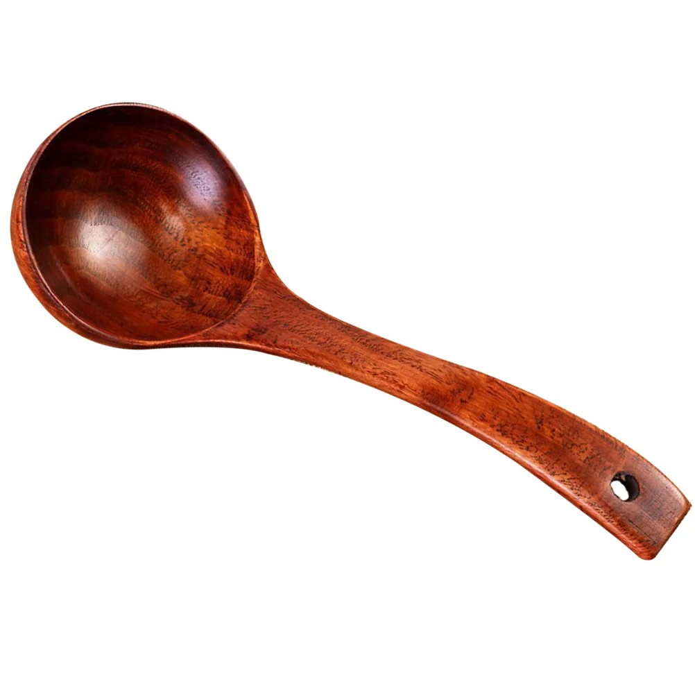 Large Wooden Soup ladle Spoon Cooking Serving Spoon for Hot Soup Porridge Noodles ( Dark Red )
Large Wooden Soup ladle Spoon Cooking Serving Spoon for Hot Soup Porridge Noodles ( Dark Red )