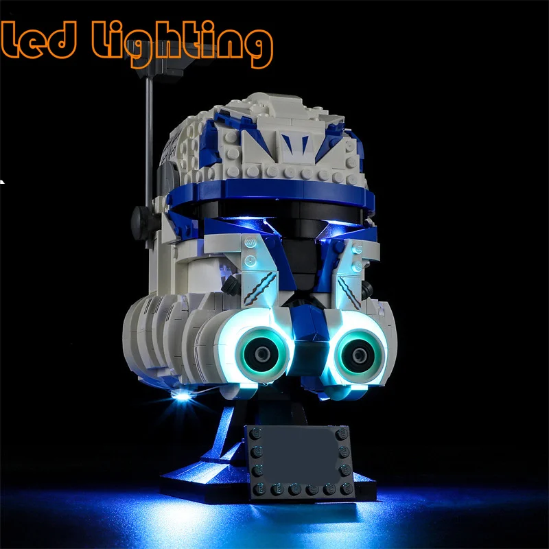 Комплект светодиодного освещения для шлема 75349 Starings Wars Captain Rex, кирпичи из светодиодов для фильмов и игр (только комплект светодиодов)
Комплект светодиодного освещения для шлема 75349 Starings Wars Captain Rex, кирпичи из светодиодов для фильмов и игр (только комплект светодиодов)
