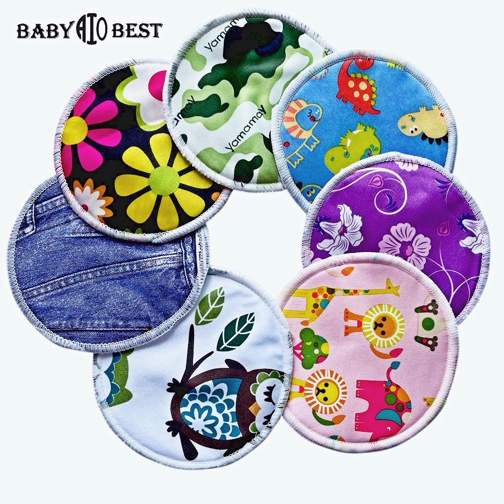 PUL printed washable breast pads, Bamboo reusable nursing pad for mum, breast nursing pads 24pcs/lot
PUL printed washable breast pads, Bamboo reusable nursing pad for mum, breast nursing pads 24pcs/lot