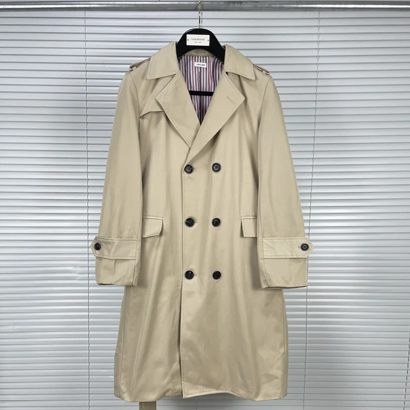 2022 Fashion TB THOM Brand Jacket Spring Autumn Long Coat Windproof Casual Windbreaker Men Slim Fit Jacket Parka Trench Coat
2022 Fashion TB THOM Brand Jacket Spring Autumn Long Coat Windproof Casual Windbreaker Men Slim Fit Jacket Parka Trench Coat