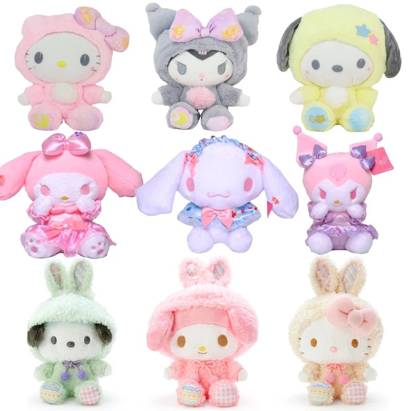 Sanrio плюшевые игрушки из мультфильмов Kuromi My Melody Hello Kitty Cinnamoroll Плюшевая Игрушка Аниме кавайная милая мягкая плюшевая кукла игрушки для девоче...
Sanrio плюшевые игрушки из мультфильмов Kuromi My Melody Hello Kitty Cinnamoroll Плюшевая Игрушка Аниме кавайная милая мягкая плюшевая кукла игрушки для девоче...