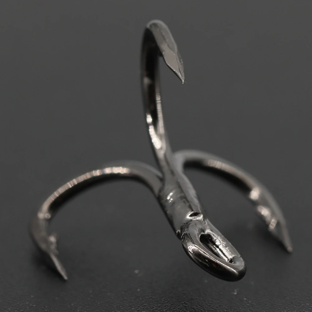 10Pcs Treble Hook 6× High Strength Nickel Plated Saltwater Fishing Barbed Hooks Iscas Pesca Fishing Gear Tackle Accessories
10Pcs Treble Hook 6× High Strength Nickel Plated Saltwater Fishing Barbed Hooks Iscas Pesca Fishing Gear Tackle Accessories