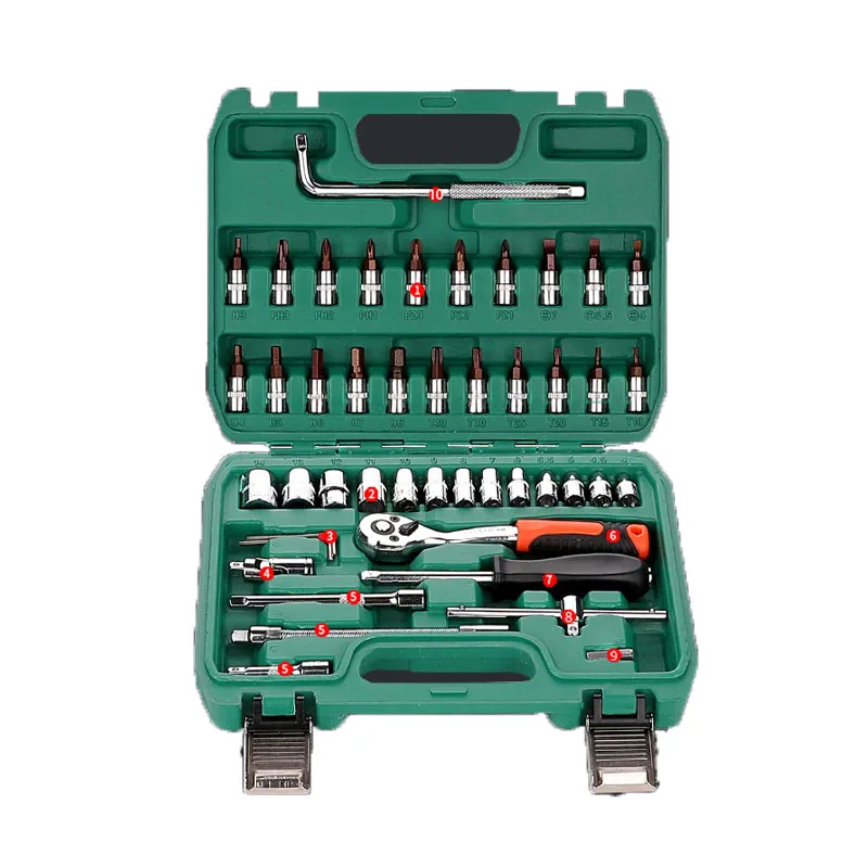 Car Repair Combination Toolbox Auto Repair Tool Set Socket Wrench Ratchet Universal Motorcycle Parts Removal Tool Multi-function
Car Repair Combination Toolbox Auto Repair Tool Set Socket Wrench Ratchet Universal Motorcycle Parts Removal Tool Multi-function