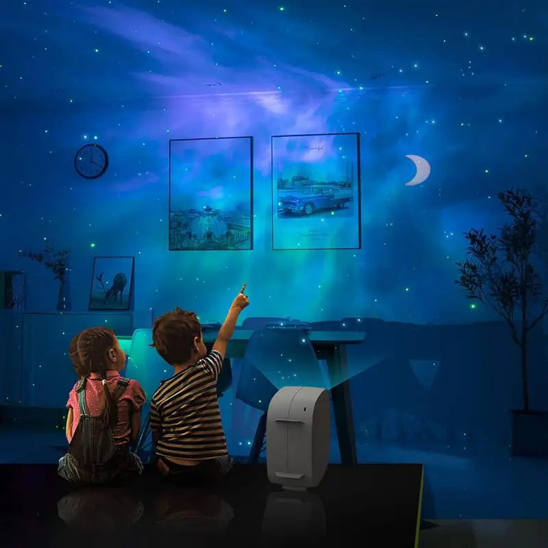 Nebula Projector Music Time Function Remote Control Colorful Projection Equipment Nebula Projection Lamp Plastics 8w Smart Home
Nebula Projector Music Time Function Remote Control Colorful Projection Equipment Nebula Projection Lamp Plastics 8w Smart Home