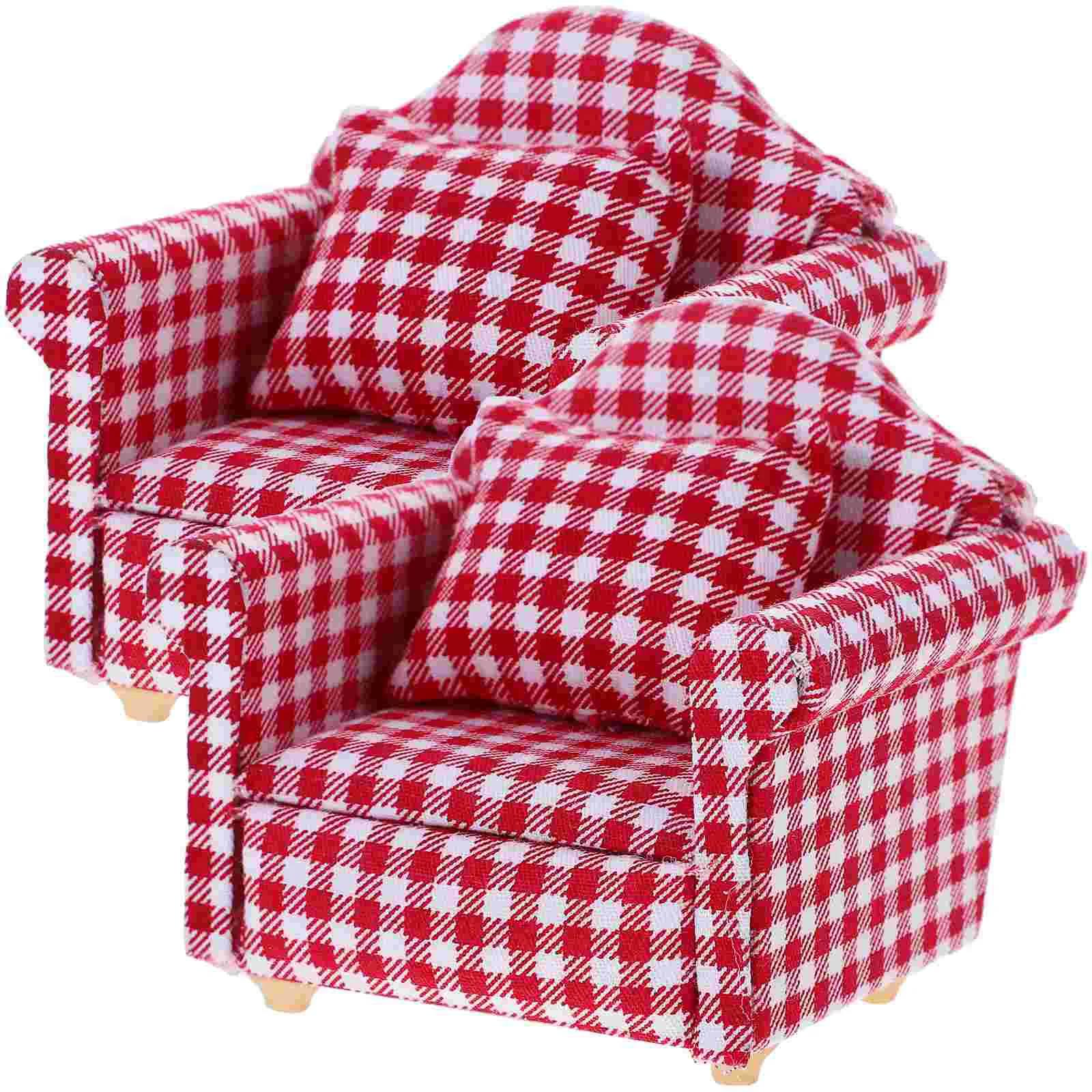 2 Pcs House Couch Mini Wooden Sofa Miniature Single Pillow Sofas Chair Furniture Individual
2 Pcs House Couch Mini Wooden Sofa Miniature Single Pillow Sofas Chair Furniture Individual